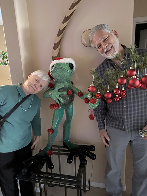 Gil and Sally Quintana NMDS Holiday Party 2025