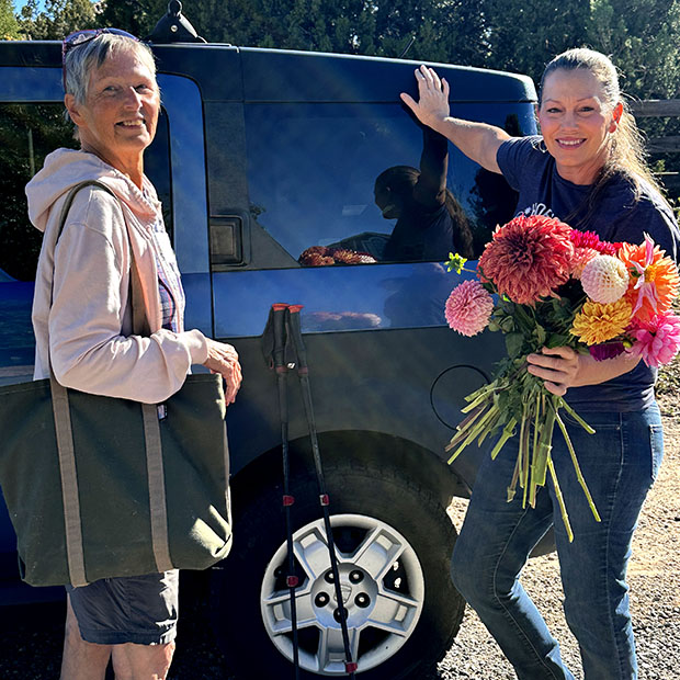 Jo Ann Miller and Miriam Anderson